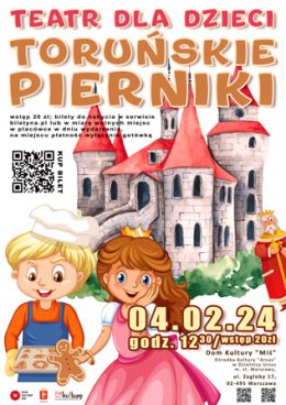 Bajka dla dzieci - "TORUŃSKIE PIERNIKI"