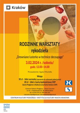 3.02.24 - Rodzinne warsztaty rękodzieła