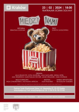 23.02.2024, godz. 18.00 – Spektakl  premierowy „Między nami”, Teatralna Scena Solvay