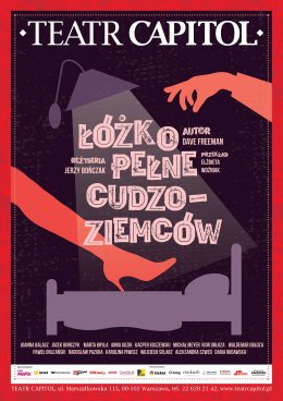 Plakat Łóżko pełne cudzoziemców 318509