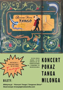 Koncert Sentido Tango i Tango Show