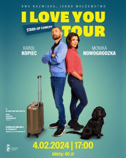Stand-up małżeński - Monika Nowogrodzka i Karol Kopiec "I Love You Tour"