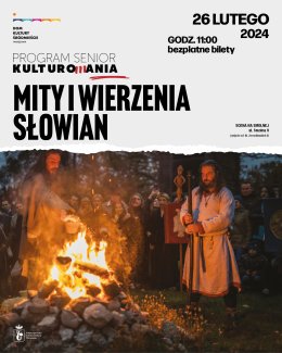 "Mity i wierzenia Słowian" prelekcja i prezentacja multimedialna