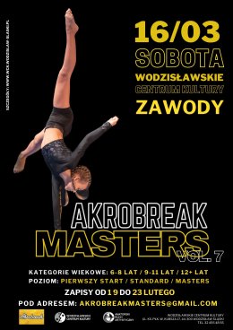 Zawody Akrobreak Masters 7. Edycja