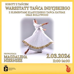 Warsztaty tańca indyjskiego z Magdaleną Niernsee