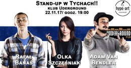 STAND-UP HYPE | ADAM BENDLER & OLKA SZCZĘŚNIAK & RAFAŁ BANAŚ