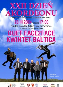XXII DZIEŃ AKORDEONU - Duet FACE2FACE, Kwintet BALTICA