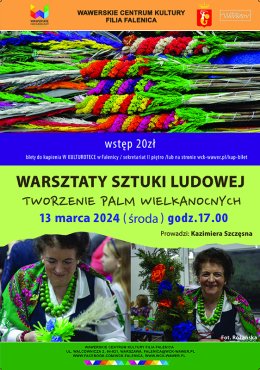Warsztaty - Robimy palmy wielkanocne w WCK FALENICA