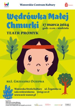 Spektakl dla dzieci „Wędrówka Małej Chmurki” / 17.03.2024 / WCK Międzylesie