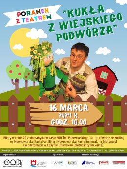 PORANEK Z TEATREM: "Kukła z wiejskiego podwórza"