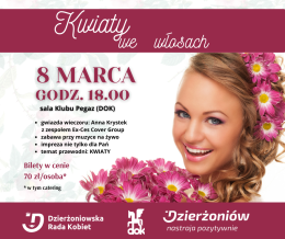 "KWIATY WE WŁOSACH" czyli Dzień Kobiet w Dzierżoniowie