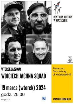 WTOREK JAZZOWY WOJCIECH JACHNA SQUAD