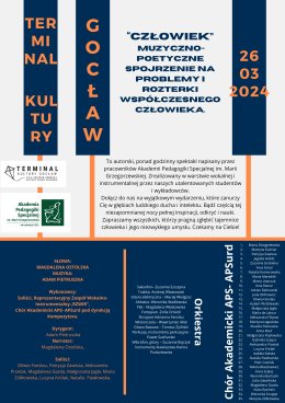 Oratorium Akademickie: Człowiek