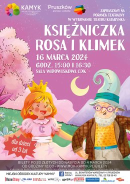 Poranek Teatralny "Księżniczka Rosa i Klimek" - Teatr Katarynka