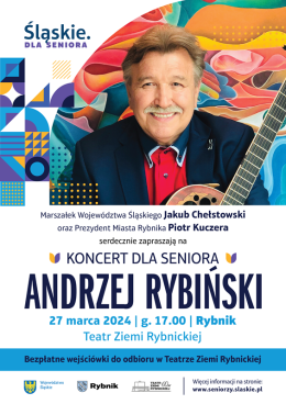 Koncert dla Seniora - Andrzej Rybiński