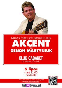 Zenon Martyniuk, czyli koncert grupy Akcent w klubie Cabaret