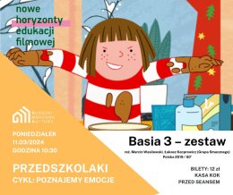 NHEF PRZEDSZKOLAKI poznajemy emocje "Basia zestaw 3"