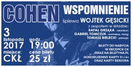 Leonard Cohen - wspomnienie