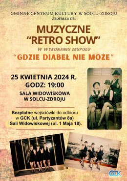 Muzyczne “Retro Show” w Solcu-Zdroju