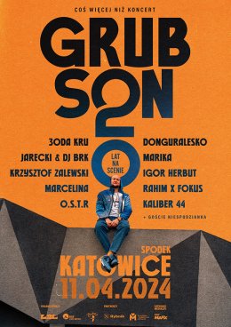 GRUBSON: 20 lat na scenie - coś więcej niż koncert
