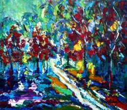 Wystawa malarstwa Jerzego Stachury