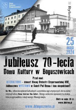 Interactions - Koncert NOE z okazji Jubileuszu 70-lecia Domu Kultury Boguszowice
