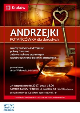 Potańcówka dla dorosłych "Andrzejki"