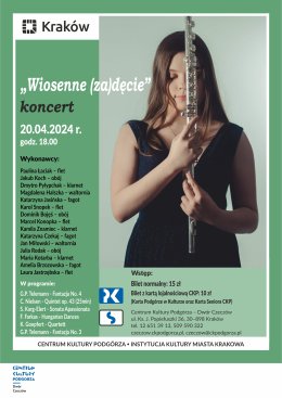 20.04.2024 - Koncert "Wiosenne (za)dęcie"  Dwór Czeczów