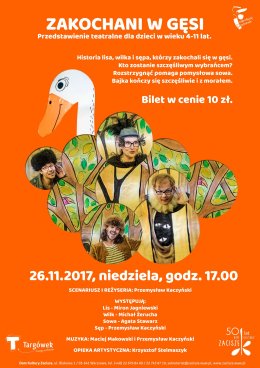 Przedstawie dla dzieci "Zakochani w gęsi"