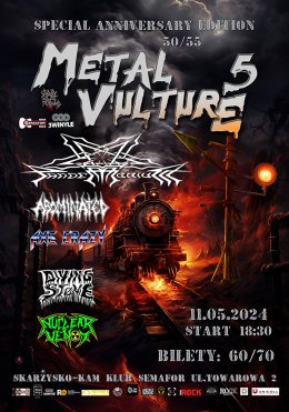 Metal Vulture 5 | Pandemonium, Diving Stove, Abominated, Axe Crazy, Nuclear Venom