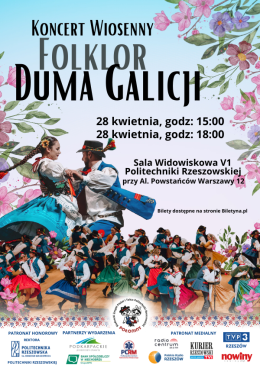 Koncert Wiosenny SZPiT PRz "POŁONINY" - Folklor Duma Galicji