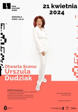 Otwarta Scena: Urszula Dudziak - koncert charytatywny na rzecz podopiecznych Fundacji Forani.
