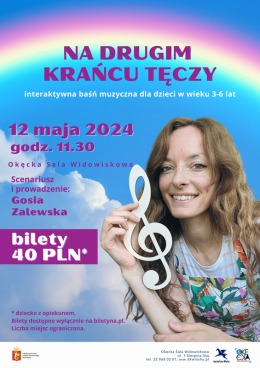 Interaktywna baśń muzyczna: „Na drugim krańcu tęczy”