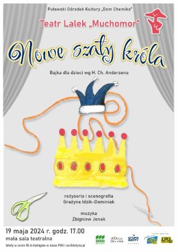 "Nowe szaty króla" - Teatr Lalek "Muchomor"