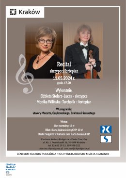 11.05.2024 - Koncert skrzypce - fortepian, Dwór Czeczów