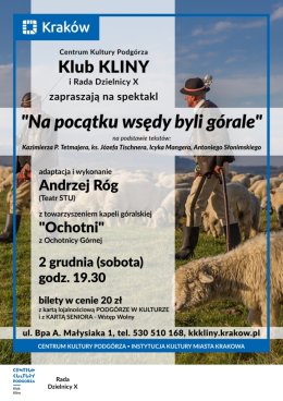 "Na pocątku wsędy byli górale" wg ks. Józefa Tischnera