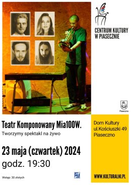 Teatr Komponowany Mia100W - Tworzymy spektakl na żywo