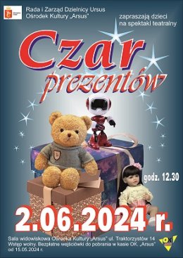 Bajka dla dzieci pt. "Czar prezentów"