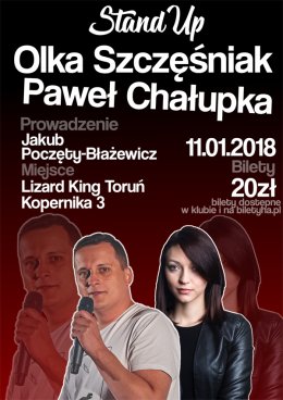 Stand-up: Paweł Chałupka & Olka Szczęśniak
