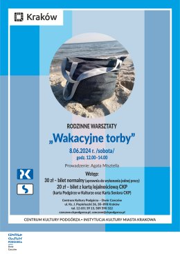 Plakat 8.06.2024 - Rodzinne warsztaty rękodzieła 