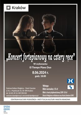 8.06.2024 - Koncert fortepianowy na cztery ręce, Dwór Czeczów