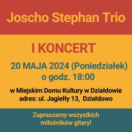 KONCERT Joscho Stephan Trio
