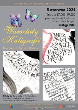 Warsztaty kaligrafii w WCK Falenica