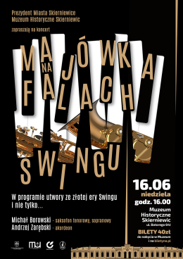Koncert jazzowy pt. "Majówka na Falach Swinga" – Michał Borowski i Andrzej Zarębski
