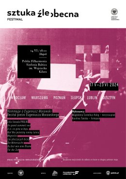 Recital pieśni Eugeniusza Morawskiego. Sztuka Źle Obecna