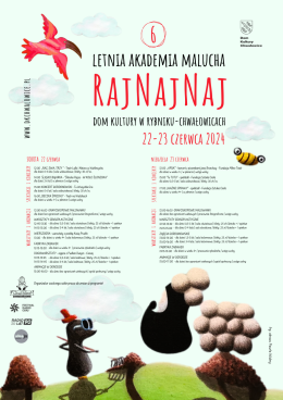 Letnia Akademia Malucha - Raj NajNaj 2024