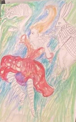 "W głąb króliczej nory z Chopinem i nie tylko". Koncert fortepianowy z malowaniem na żywo inspirowany Alicją z Krainy Czarów