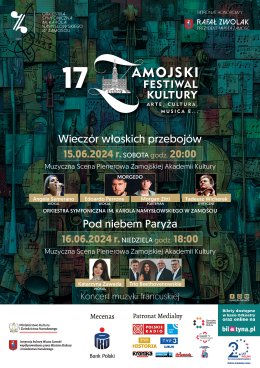 XVII Zamojski Festiwal Kultury - "Pod niebem Paryża"