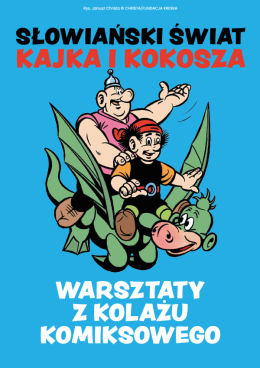 Warsztaty z komiksowego kolażu - „Słowiański Świat Kajka i Kokosza”