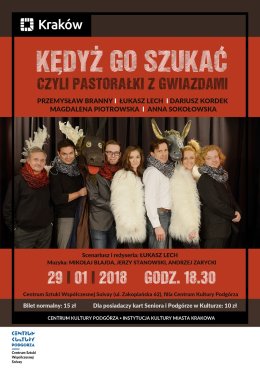 Spektakl - "Kędyż go szukać czyli pastorałki z gwiazdami"